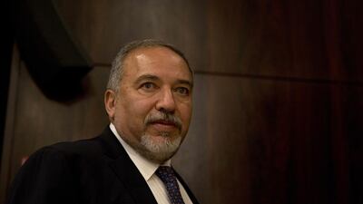 Israeli defence minister Avigor Lieberman said he remains committed to a two-state solution. Ariel Schalit, File