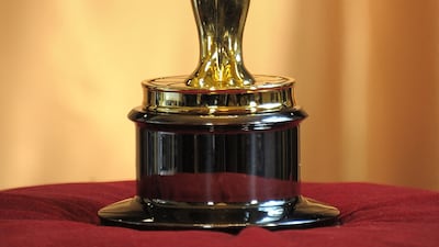 The Oscar statuette is 35cm tall and weighs 3.6kg. It is made from bronze and covered in 24-karat gold plating
