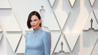 Charlize Theron in Christian Dior at the 91st annual Academy Awards in Hollywood on February 24, 2019. EPA