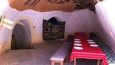 Luke Skywalker's family home on the fictional planet of Tatooine in the Star Wars saga is located in the Tunisian desert. The home was recently under threat by the harsh weather until Mark Dermul, a Belgian, decided to save it.