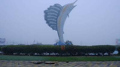 The Al Khor roundabout. A four-month ban to protect fish stocks began last month. While these restrictions are tough, they are also viewed as essential to prevent the depletion of stocks and keep the ancient tradition alive. Antonie Robertson / The National