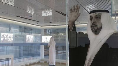 The exhibition in Qasr Al Muwaiji, Al Ain. Mona Al Marzooqi / The National