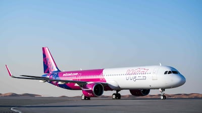 Passengers with reservations on these flights will be given refund options in the original method of payment or credit. Photo: Wizz Air Abu Dhabi