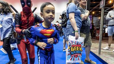 Mini Superman. Antonie Robertson / The National