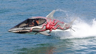 The Seabreacher is available here in the UAE. Courtesy Innespace Productions