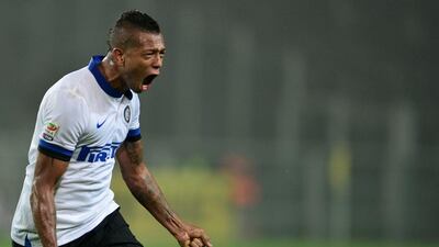 Fredy Guarin is the latest high-profile player to leave Europe for the Chinese Super League. Giuseppe Cacace / AFP