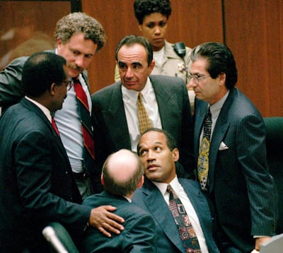 OJ Simpson's 1995 trial was high profile and attracted millions of viewers on TV. AP