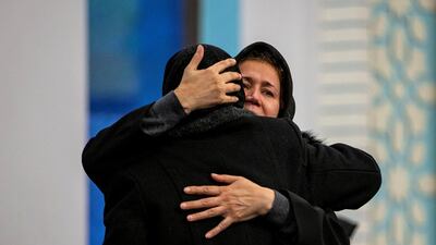 Mourners in Ontario, Canada attend a memorial at Imam Mahdi Islamic Centre on January 18, 2020 for the victims of a Ukrainian passenger jet which was shot down in Iran. Reuters
