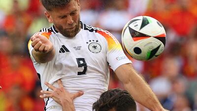 (On for Le Normand, 46'): The Saudi-bound player had a tough time against the powerful Fullkrug. Reuters