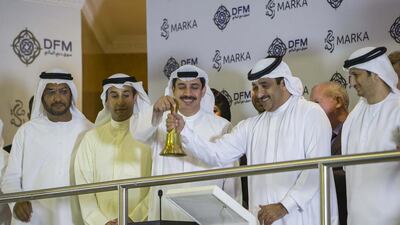 Marka raised Dh275m in its listing on the Dubai Financial Market in September and plans to use the proceeds to fund acquisitions in the retail and F&B sectors. Antonie Robertson / The National