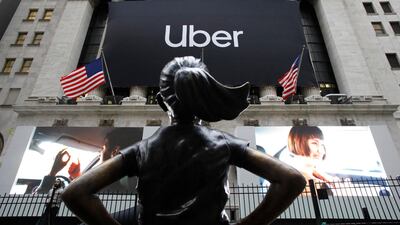 Uber was trading just above $30 per share on December 30, about one-third lower than its IPO price of $45 per share in May. AP Photo