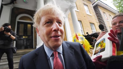 Former British Foreign Secretary and mayor of London Boris Johnson is the current favourite to become Britain's next Prime Minister. EPA/ANDY RAIN