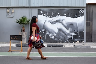 The programme at Alserkal Avenue brings together artists, curators and multidisciplinary collectives from across the UAE and wider region. Chris Whiteoak / The National