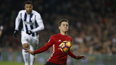 Manchester United’s Ander Herrera in action. Phil Noble / Reuters