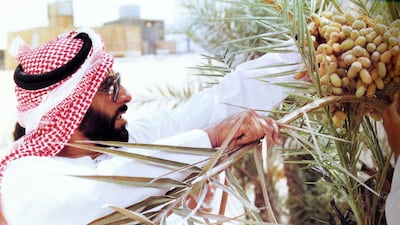 Sheikh Zayed, for whom plants were ‘like children’, was determined to see his land bloom. Courtesy Al Ittihad