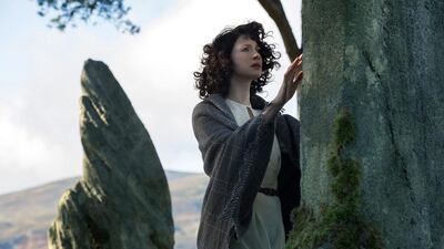 Caitriona Balfe as Claire Randall in Outlander. Ed Miller/ Sony Pictures Television / AP Photo