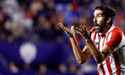 Athletic Bilbao midfielder Raul Garcia. Kai Foersterling / EPA