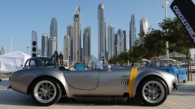 A classic Ford in display. Pawan Singh / The National