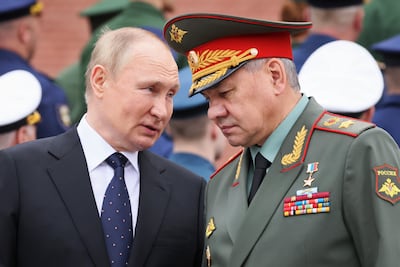 For Russian President Vladimir Putin, the Ukraine war has ideological underpinnings. AP Photo