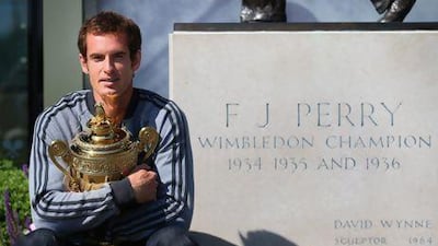 When it comes to grand slams over the past year, Andy Murray has been the most consistent player in men’s tennis, and his Wimbledon victory on Sunday has put the world No 1 ranking within his grasp. Julian Finney / Getty Images