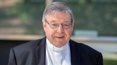 Cardinal George Pell wil serve a minimum of three years and eight months in prison for molesting two choirboys in a Melbourne cathedral more than 20 years ago. AP