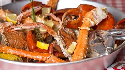The Crabapalooza at Claw BBQ is dubbed as 'the ultimate crab feast'. Courtesy Claw BBQ