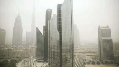 A hot and sticky day lies ahead. Reem Mohammed/The National