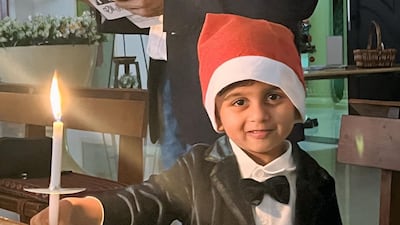The young Ras Al Khaimah resident is among about 800 faithful welcomed at St Luke Anglican Church on Christmas Day. Photo: St Luke Anglican Church