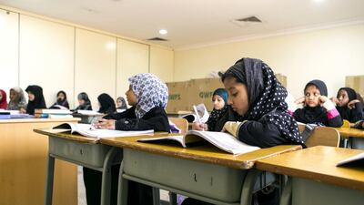 Rapid change in education systems is impossible, says Jouni Kangasniemi. Reem Mohammed / The National