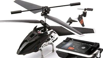 The Helo TC helicopter.