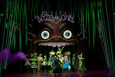 The new staging of Wicked the Musical runs at Dubai Opera until February 15. Photo: Dubai Opera