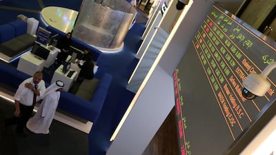 Dubai Financial Market. UAE equity markets are expected to perform better in 2019. EPA