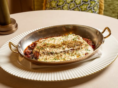 The beef wagyu lasagna. Photo: Solenn