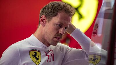 Sebastian Vettel has grown a moustache, which he has claimed is a tribute to 1992 Formula One world champion Nigel Mansell. AFP