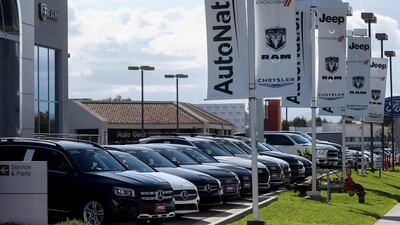 US retail sales were flat in September, official data showed on Friday, as auto sales slowed and higher prices weighed on consumption. AFP