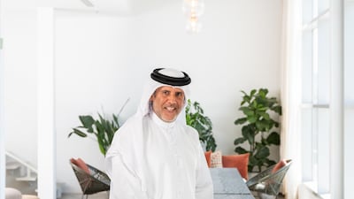 Abdelmonem Alserkal, pictured in the Alserkal Residency spaces in Al Quoz. Alserkal has established a new foundation to continue his support of art in the UAE. The image is shot by Mohamed Somji, a photographer who runs Gulf Photo Plus, also sited in Alserkal Avenue.