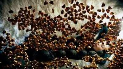 Hugo Tillman photographed the Chinese artist Jiang Jie as part of an image that he sees representing her subconscious.