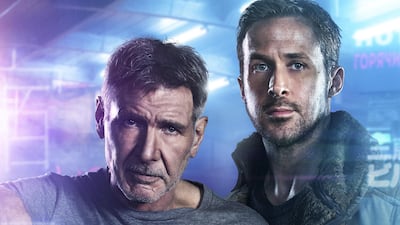 Harrison Ford and Ryan Gosling as Rick Deckard in Alcon Entertainment’s sci fi thriller Blade Runner 2049. Frank Ockenfels / Alcon Entertainment
