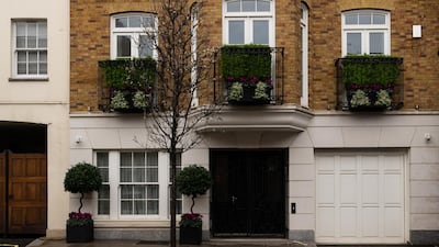 The house is located on a quiet street in Mayfair. Courtesy Vyomm.com