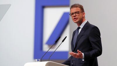 Deutsche Bank chief executive Christian Sewing. The bank is undergoing a major revamp. Reuters