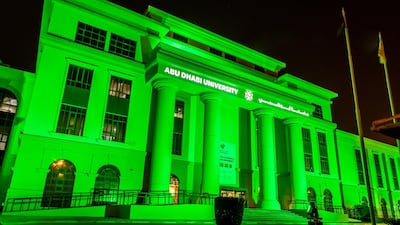 Abu Dhabi University in the UAE capital.