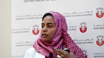 Dr Hala Saleh Mohamed of the UAE's Department of Economic Development, says officials might consider lower retirement age to free up jobs for youngsters. Silvia Razgova / The National