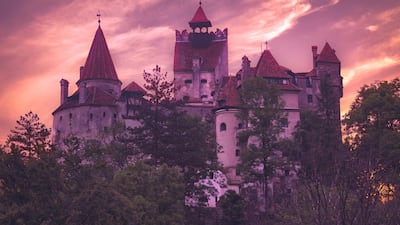 Bran Castle, famous for the Dracula legend, is now a museum open for tourists Getty