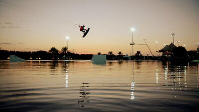 World Wakeboarding Association Wake Park World Championships held at Al Forsan International Sports Resort, which was covered by Fuel TV. Courtesy Damnworks