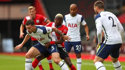Pierre-Emile Hojbjerg - 7: Back at his former home, would've “enjoyed” a lovely welcome back from Romeu, which looked nasty. Patrolled midfield after the interval. EPA