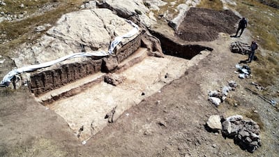 The carvings date from the reigns of Sargon II (721-705 BC) and his son Sennacherib.