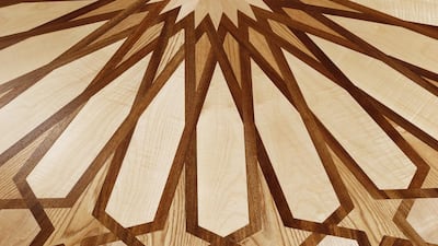 A parquet floor design by the UAE-based Nomad Inception. Jorge Ferrari