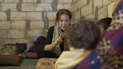 Arwa Damon, founder of humanitarian group Inara, says Israel is making it 'deliberately impossible' to work in Gaza. Photo: Inara