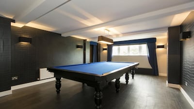 Cloughmore House could also interest a sports professional, as it has a variety of aspects that appeal such as privacy, security and games rooms. Courtesy Savills