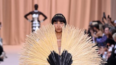 The Jean Paul Gaultier haute couture autumn/winter 2022-2023 show as part of Paris Fashion Week.